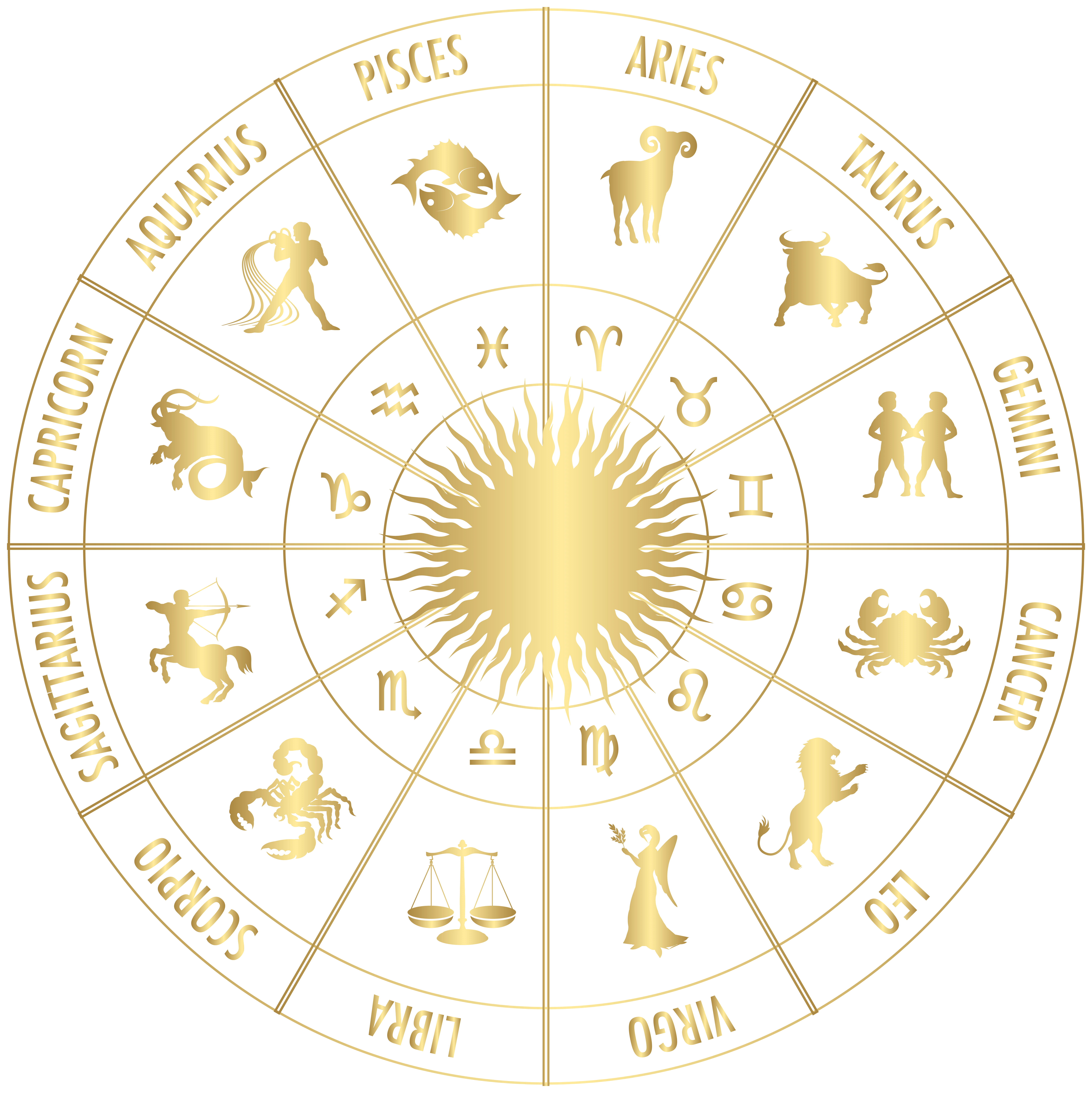 Birth chart illustration