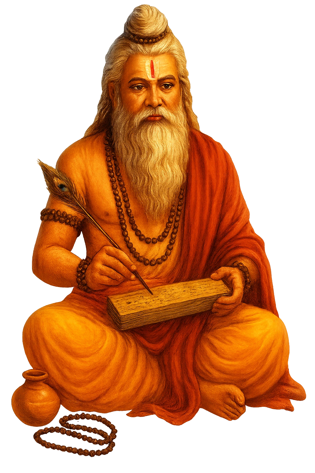 Illustration of Goddess Lakshmi