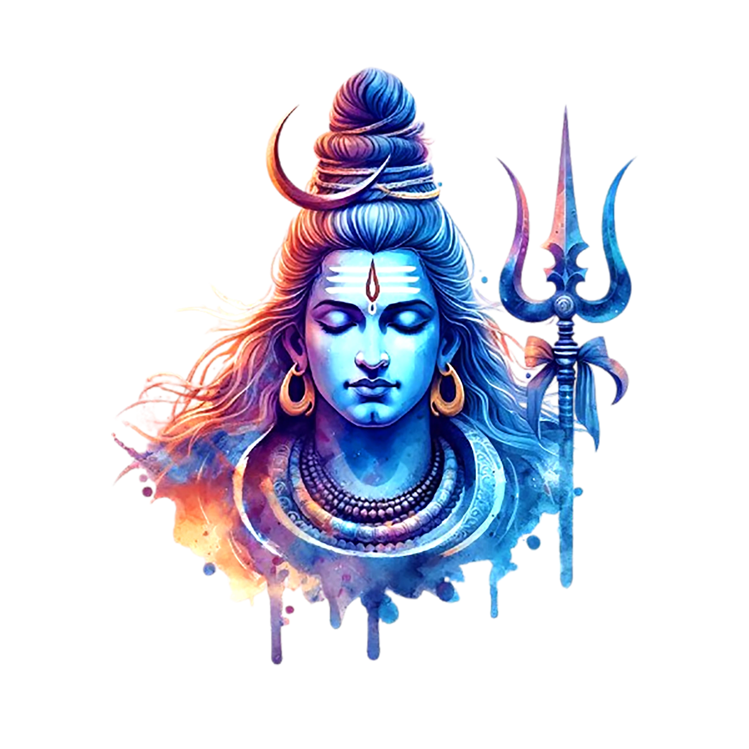 Illustration of Lord Shiva