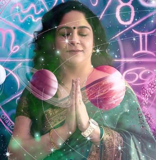 Portrait of Vedic astrologer Pandita Archana